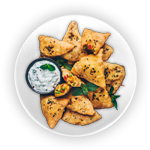 Vegetable Samosas 
